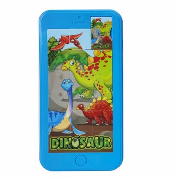 Puzzle Culisant Dinozaur - 8x16 cm