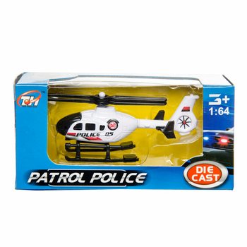 MIX VEHICULE DE POLIȚIE DIN METAL &Icirc;N DISPLAY (36 buc)