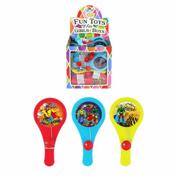 Joc Paddle Bat Supereroi - Display (96 bucăți)