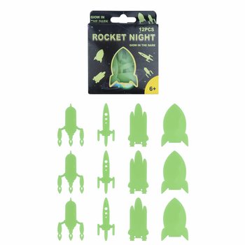 RACHETĂ SPAȚIALĂ GLOW IN THE DARK PENTRU TAVAN &Icirc;N DISPLAY (24 buc.)