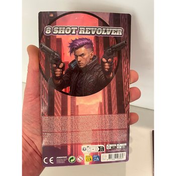 PISTOL CU CAPSE 8 FOCURI PE CARD (24 buc.)
