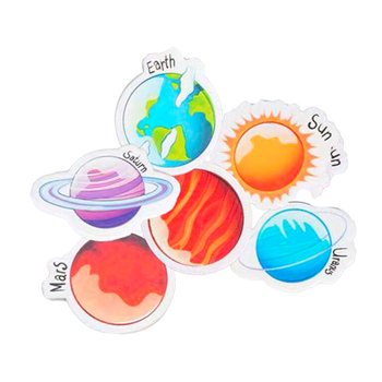 GUME DE ȘTERS PLANETE - ÎN DISPLAY (24 buc.)