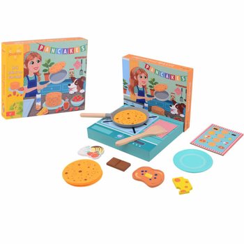 JOUECO - Set de clătite din lemn - Pentru copii de la 3 ani (1 buc.)