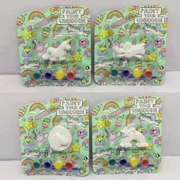 PICTEAZĂ-ȚI PROPRIUL UNICORN PE CARTON (12 buc.)