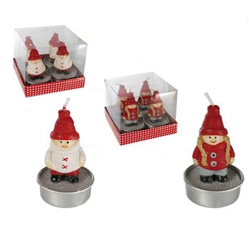 4 LUM&Acirc;NĂRI PASTILĂ FIGURINE DE CRĂCIUN &Icirc;N CUTIE CADOU (12 seturi)