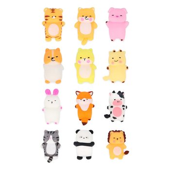 MIX ANIMALE SQUISHY PENTRU TOMBOLĂ ȘI SURPRIZE - ÎN DISPLAY - (96 buc.)
