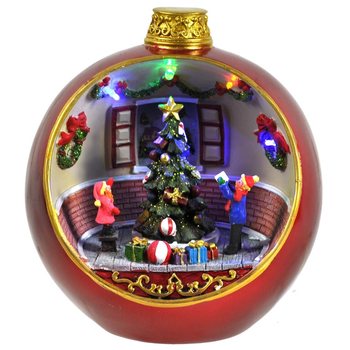 Ornament de Crăciun de Lux cu Lumini și Sunet