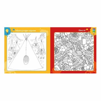 KINDEREN VOOR KINDEREN - Set de desenat și colorat (6 buc.)