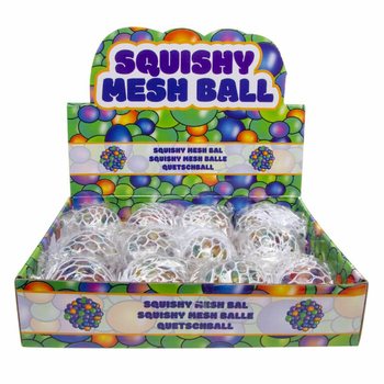 MINGI SQUISHY CU PLASĂ &Icirc;N DISPLAY (12 buc.)