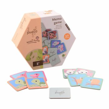 JOUECO - JOC DE MEMORIE FAMILIA THE WILDIES - De la 24 luni (1 buc)