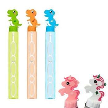 Baghete Baloane de Săpun Unicorn și Dinozaur - 120ml - 24 Buc