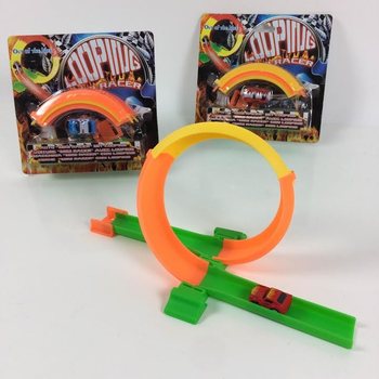 ***SUPER IEFTIN*** Pistă de Curse cu Looping 22,5 cm (48 buc)