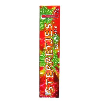 ARTIFICII DE M&Acirc;NĂ 16 CM - 8 PACHETE A C&Acirc;TE 10 BUC.