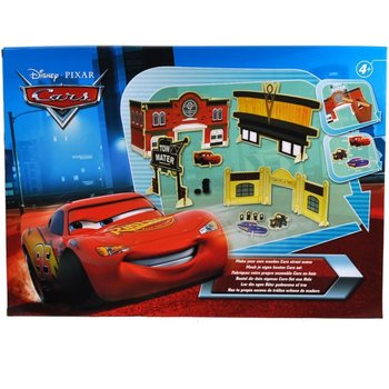 DISNEY CARS - MEGA SET DIN LEMN "CREEAZĂ-ȚI PROPRIUL SET CARS"