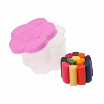 SET DE: 6 RECIPIENTE PLASTILINĂ &Icirc;N AMBALAJ (1 buc.)