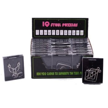 Puzzle-uri Magice din Metal în Display (24 buc.)