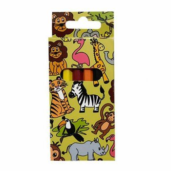 Set 6 Creioane Colorate - Animale din Jungl  (24 buc)