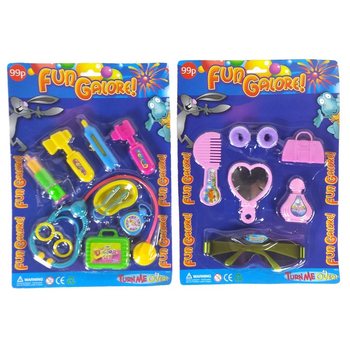 Set de joacă pentru fete Fun Galore pe blister 30cm (12 buc.)