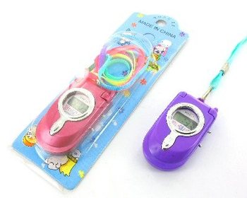 Ceas LCD Suspendat Formă Telefon (24 buc)
