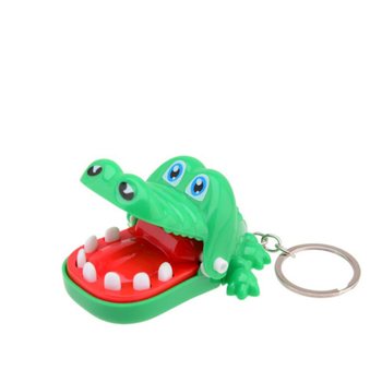 Joc crocodilul care mușcă breloc - pe carton (24 buc.)