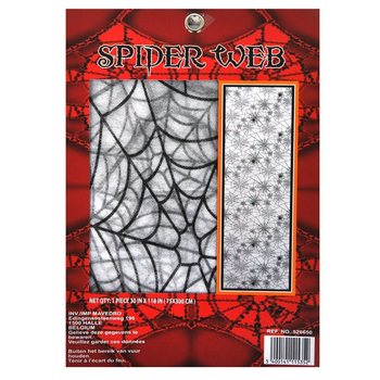 PÂNZĂ DECORATIVĂ PÂNZĂ DE PĂIANJEN 75 X 300 CM (6 buc.)