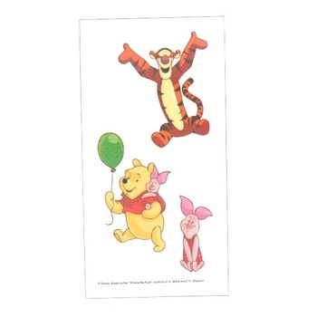 TATUAJE TEMPORARE DISNEY WINNIE DE PLUȘ (50 buc.)