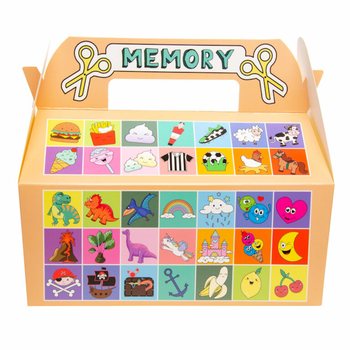 Cutii Meniu Memory Mari - 22,5 x 12 x 9,5 cm (24 bucăți)