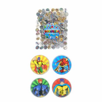 Mix Supereroi - Mingi Săltărețe Ø3.3 cm (100 buc.)