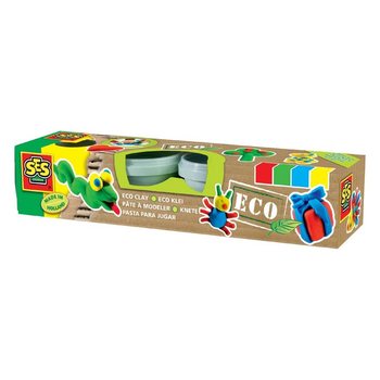 Plastilină Ses ECO - 4 culori de bază (1 buc.)
