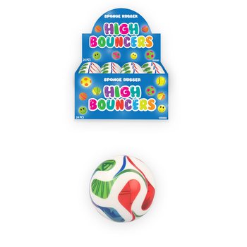 MINGE HIGH BOUNCE FOTBAL - MINGE SĂLTĂREAȚĂ - ÎN DISPLAY (24 buc.)