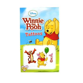 TATUAJE TEMPORARE DISNEY WINNIE DE PLUȘ (50 buc.)
