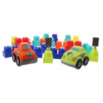 Set Blocuri de Construcție Pistă de Curse 18 luni+ (2 buc.)