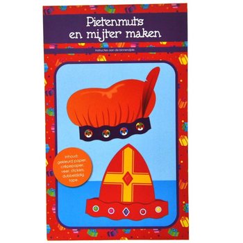 Set DIY Pălărie de Ajutor și Mitră Sf. Nicolae (12 buc.)