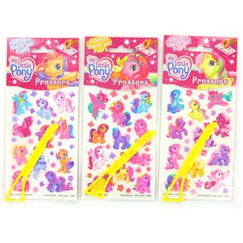 ABTIBILDURI TRANSFERABILE / STICKERE MY LITTLE PONY (24 buc.)