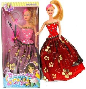 Păpușă de modă Beauty Style (2 buc.)