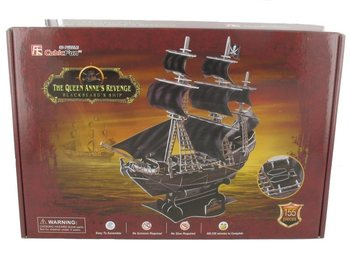 Puzzle 3D - Corabia de pirați Queen Anne's Revenge
