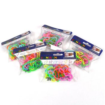SUPER IEFTIN | Brățări din silicon Fun Bands pentru copii (24 buc.)