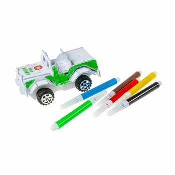 Puzzle 3D Construiește și Colorează propria mașină (12 buc.)