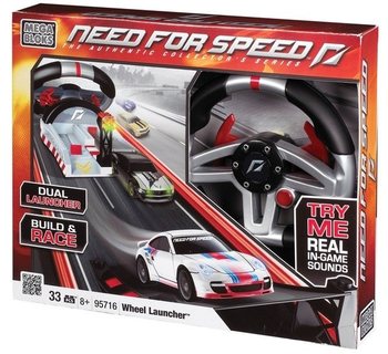 MEGABLOKS NFS LANȘATOR DE ROȚI PORSCHE 911 TURBO - 95716