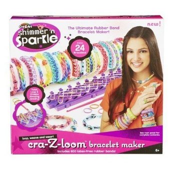 CRA-Z-ART SHIMMER'N SPARKLE - MEGA SET PENTRU BRĂȚĂRI (6 buc.)