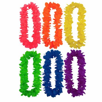 Ghirlande Hawaiane Neon Culori Mixte (12 buc.)