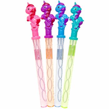 BAGHETĂ MARE CU BALOANE DE SĂPUN UNICORN 38 cm &Icirc;N DISPLAY (24 buc.)