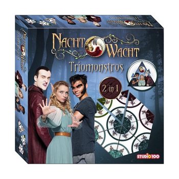 Studio 100 - Nachtwacht Triomonstros Joc & Puzzle 2 &icirc;n 1 (6 buc.)