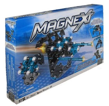 MEGABLOKS MAGNEXT SPACE MISSION JET - 29332 Set de Construcție Magnetic