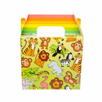 Cutii Meniu / Cutii Cadou Animale din Junglă (12 bucăți)