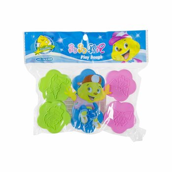 SET DE: 6 RECIPIENTE PLASTILINĂ &Icirc;N AMBALAJ (1 buc.)