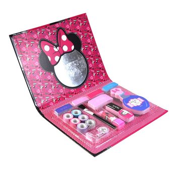 SET DE SCRIS MACHIAJ DISNEY MINNIE MOUSE &Icirc;N FORMĂ DE CARTE (3 buc.)