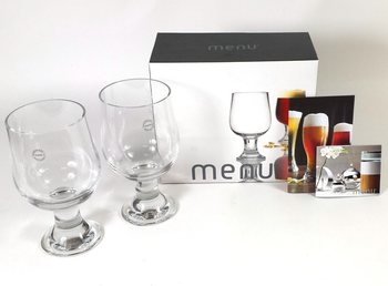 MENU - Set 2 Pahare de Bere Brună (1 buc.)