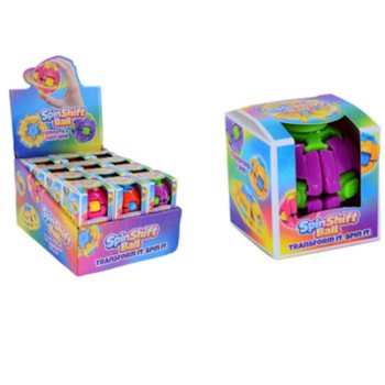 MINGE FIDGET SPINNER SPIN & POP - SPIN SHIFT BALL - &Icirc;N DISPLAY (24 buc.)