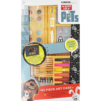 Trusă de Desen 52 Piese Singuri Acasă - The Secret Life of Pets (1 buc.)